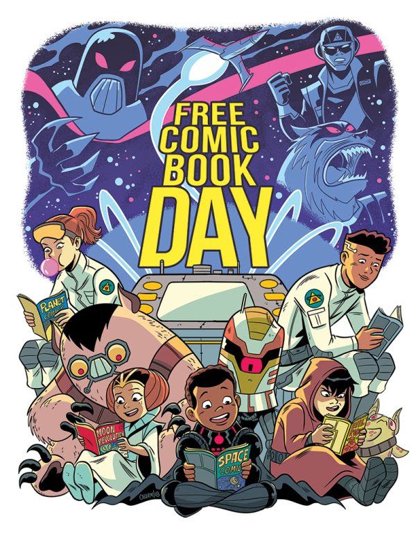 Free-Comic-Book-Day-2019-Commemorative-Artist-T-shirt